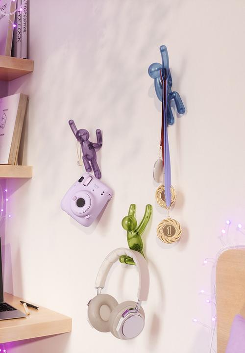 Umbra - Buddy Pin-Point Hook (3) Assorted Gem - Multi