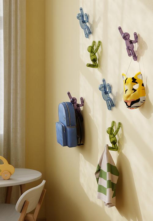 Umbra - Buddy Pin-Point Hook (3) Assorted Gem - Multi