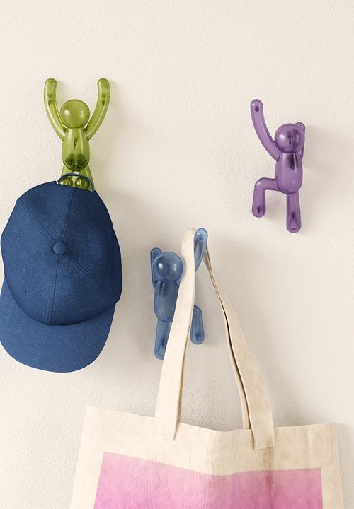 Umbra - Buddy Pin-Point Hook (3) Assorted Gem - Multi