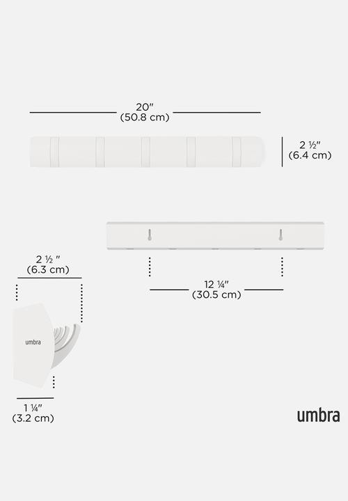 Umbra - Flip 8 Hook - White