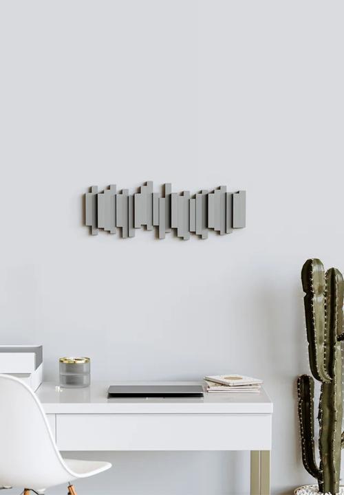 Umbra - Sticks Multi Hook 8 - Grey