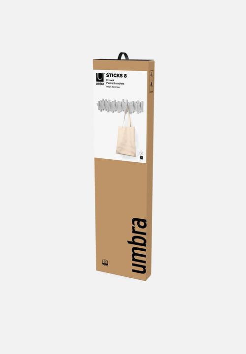 Umbra - Sticks Multi Hook 8 - Grey