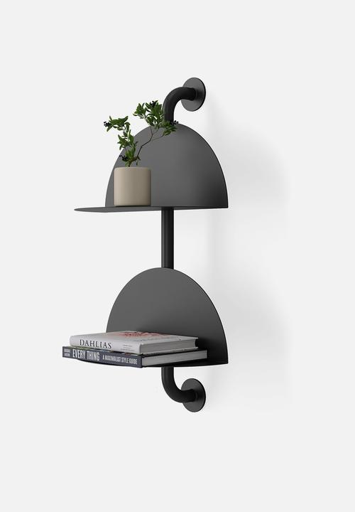 Umbra - Solis Adjustable 2 Shelf - Black