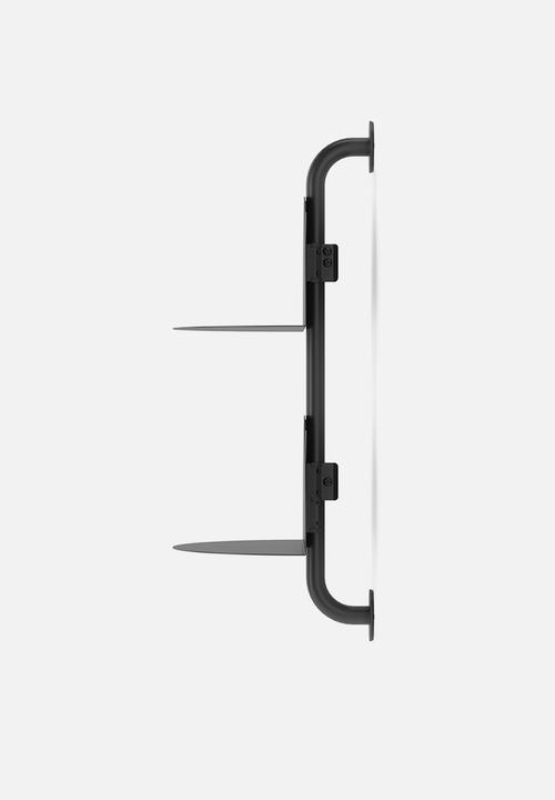 Umbra - Solis Adjustable 2 Shelf - Black
