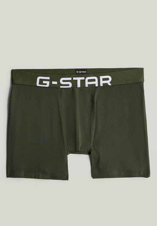 G-STAR - Boxer and 2pk sock giftset - khaki