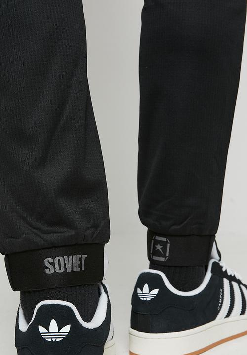 SOVIET - Track Pants-Black