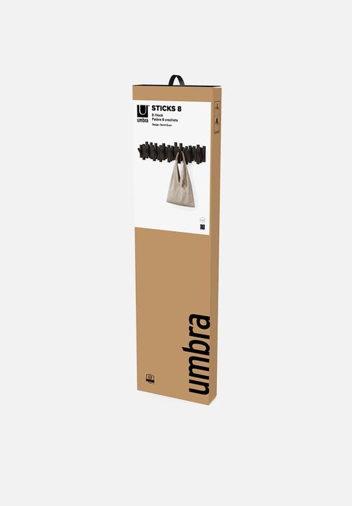 Umbra - Sticks Multi Hook 8 - Espresso