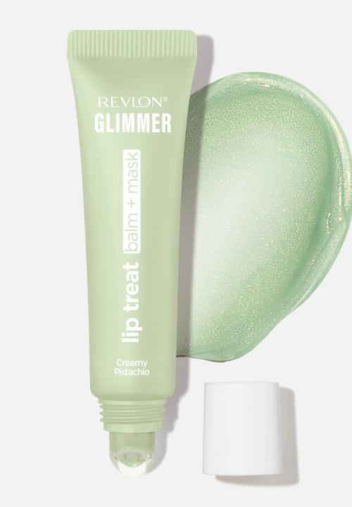 Revlon - Glimmer Lip Treatment Balm + Mask - 007 Creamy Pistachio