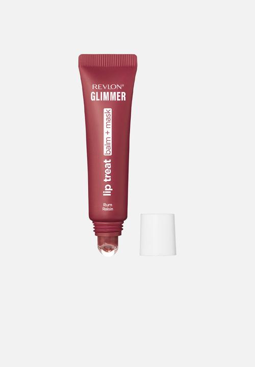 Revlon - Glimmer Lip Treatment Balm + Mask - 010 Rum Raisin