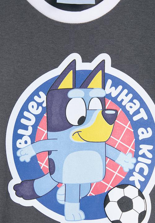 Pop Candy - Bluey tee - asphalt grey