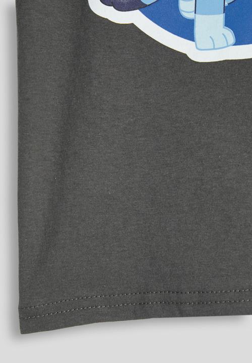 Pop Candy - Bluey tee - asphalt grey