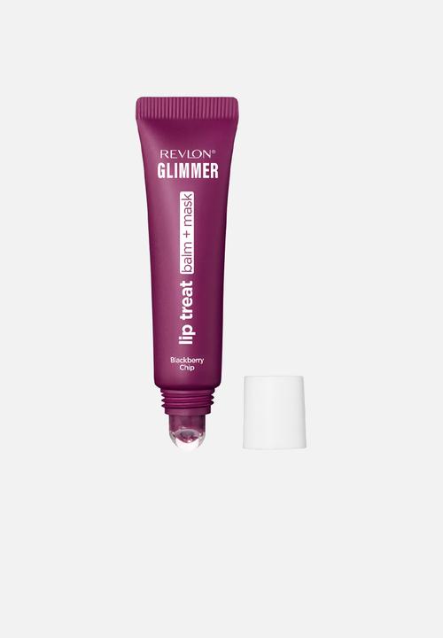 Revlon - Glimmer Lip Treatment Balm + Mask - 013 Blackberry Chip