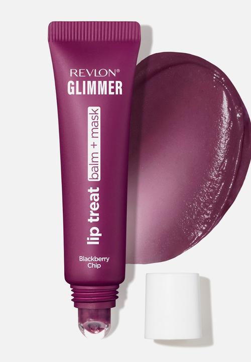 Revlon - Glimmer Lip Treatment Balm + Mask - 013 Blackberry Chip