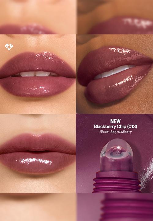 Revlon - Glimmer Lip Treatment Balm + Mask - 013 Blackberry Chip