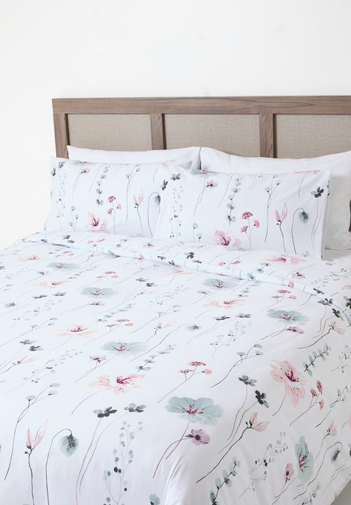 Horrockses - Emile Floral Duvet Cover Set