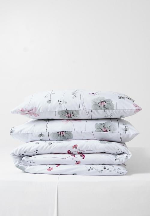 Horrockses - Emile Floral Duvet Cover Set