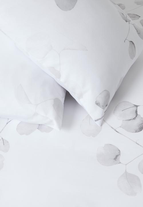 Horrockses - Mono Leaf Duvet Cover Set
