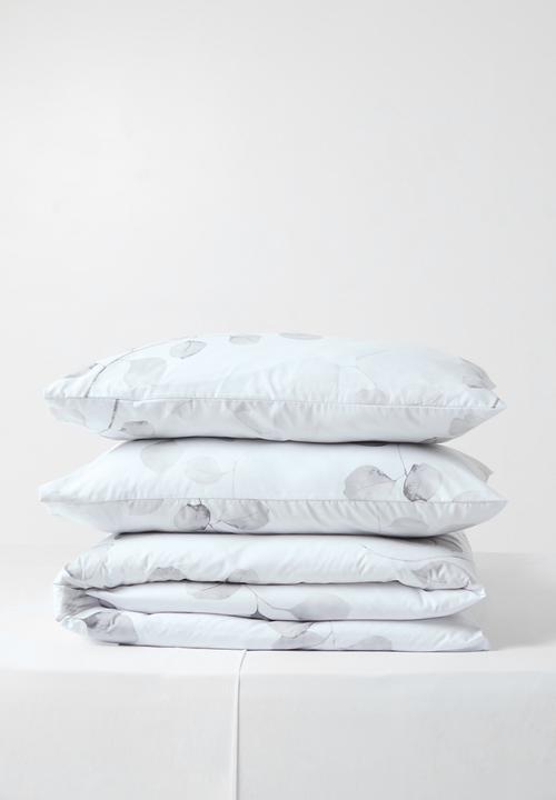 Horrockses - Mono Leaf Duvet Cover Set