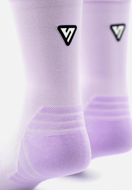Versus - Classic Active Crew Tab Socks - Lilac