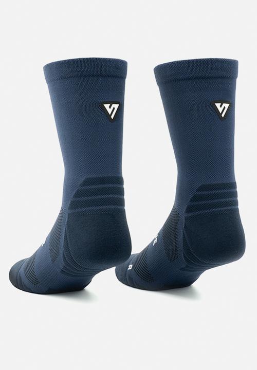Versus - Classic Active Crew Tab Socks - Navy