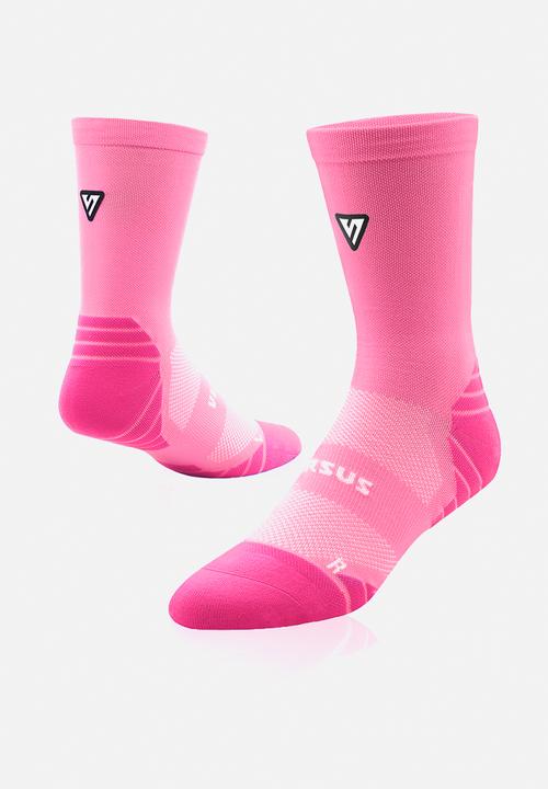 Versus - Classic Active Crew Tab Socks - Pink