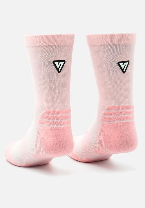 Versus - Classic Active Crew Tab Socks - Pastel Pink