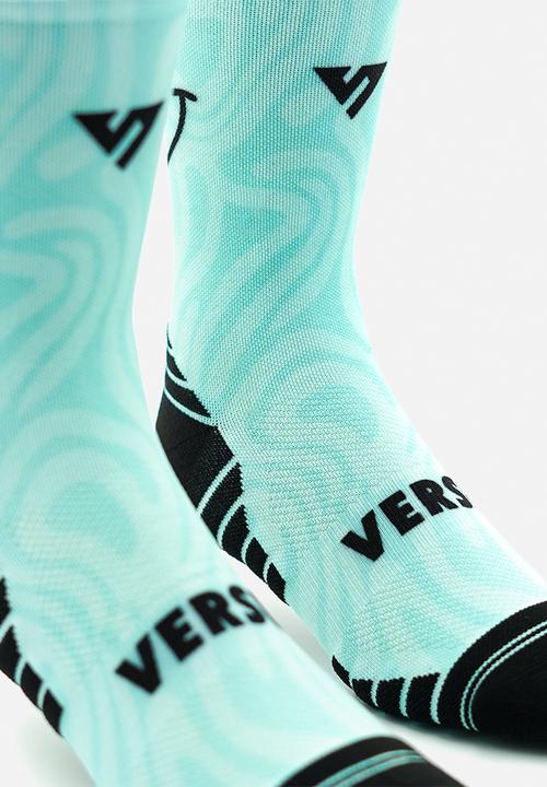 Versus - Bubblegum Smile Active Crew Socks - green