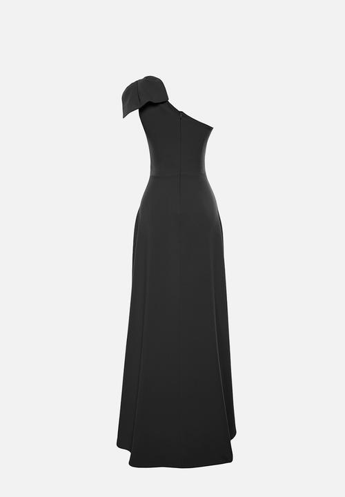 Trendyol - A-Line Evening and Graduation Dress - Black