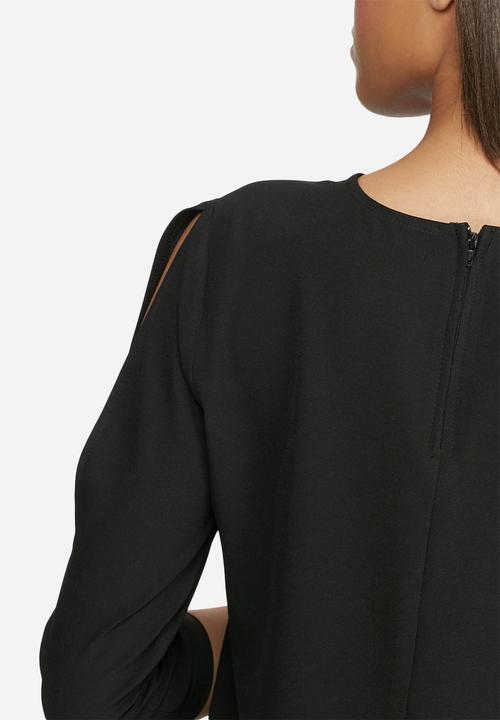 dailyfriday - Shift dress with sleeve tie