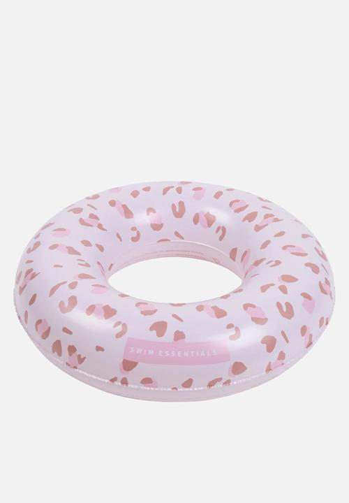 Swim Essentials - Swim Ring - Old Pink Leopard