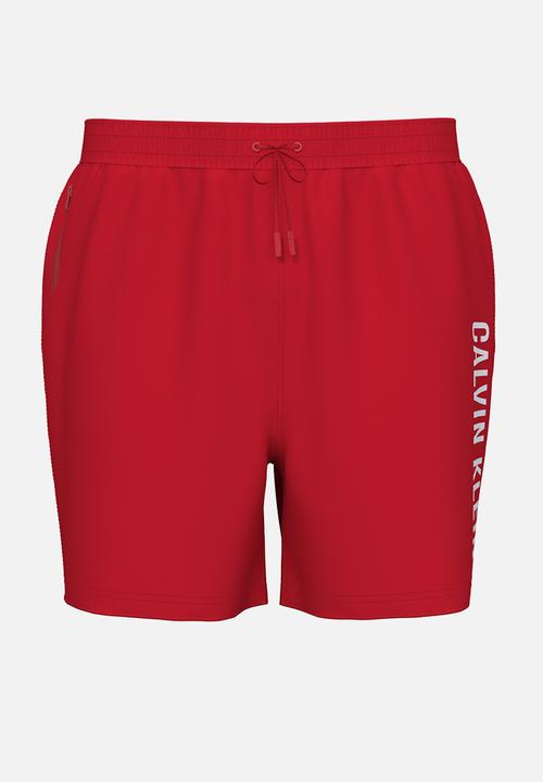 Calvin Klein - Drawstring Swimwear - Aged Redwood