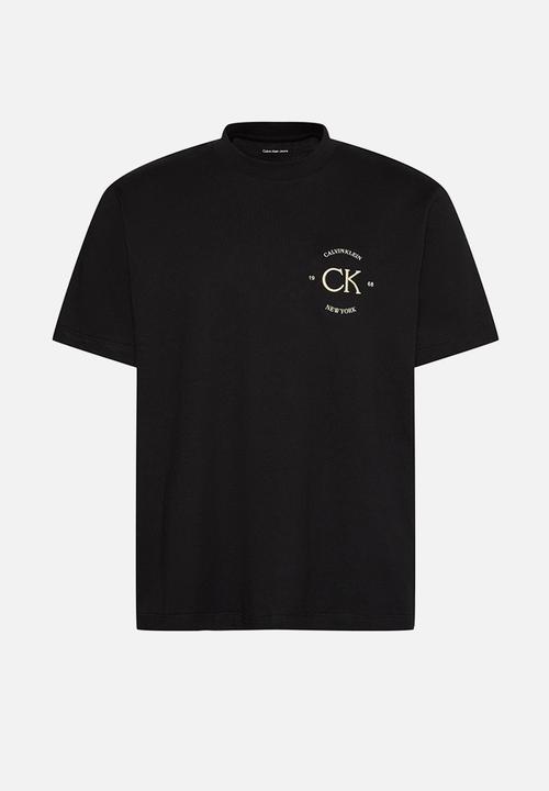 Calvin Klein - 20s april graphic seasonal fashion range - Black