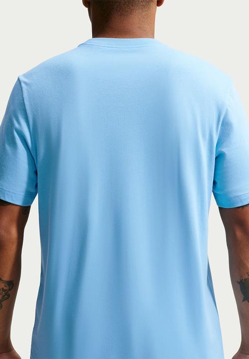 Nike -  Just Do It Tee - Football Blue