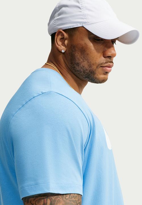 Nike -  Just Do It Tee - Football Blue