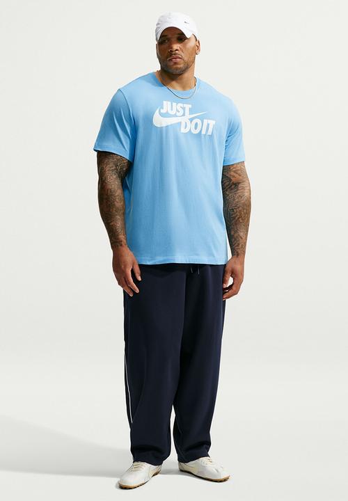 Nike -  Just Do It Tee - Football Blue