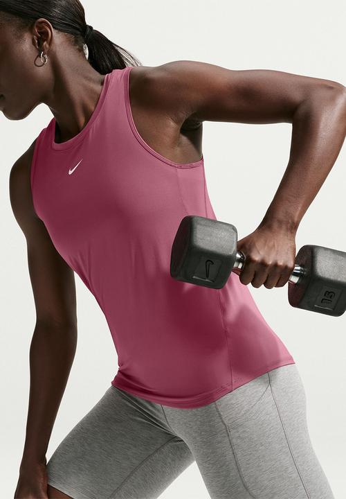 Nike - W Nk One Classic Df Tank - Pink Smoke/White