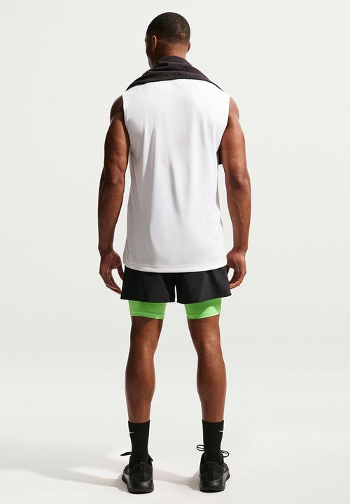 Nike - Dri-FIT Sleeveless Flex Training Top - White/Black