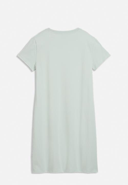 PUMA - Plus ess small no. 1 logo slim dress - créme de mint