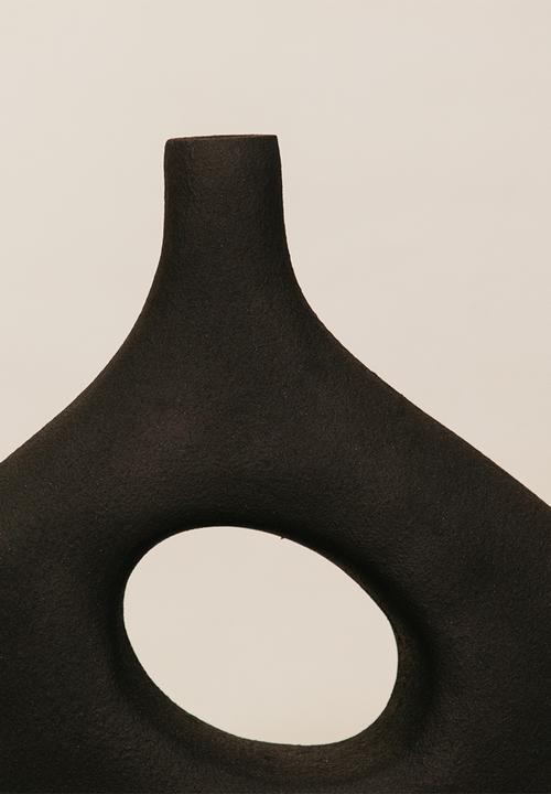 Noha - Meru Vase - Black