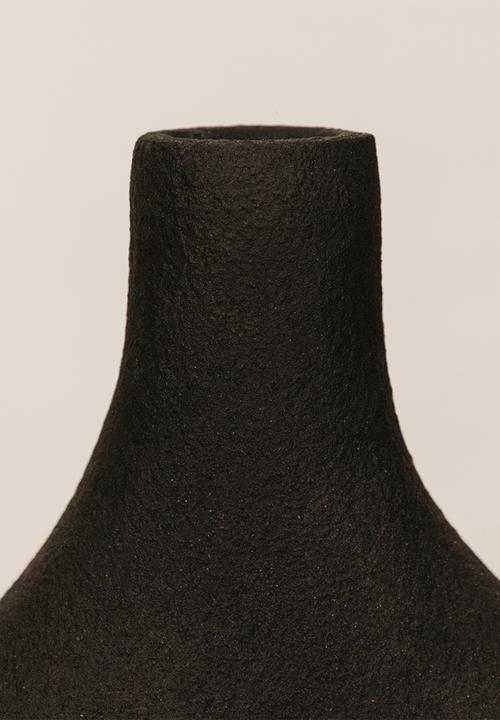 Noha - Meru Vase - Black