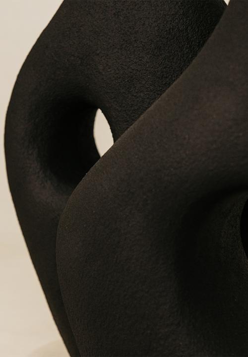 Noha - Meru Vase - Black