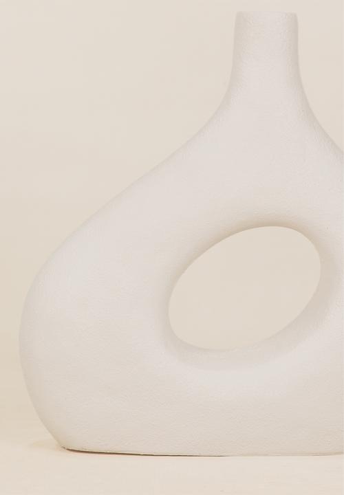 Noha - Meru Vase  White