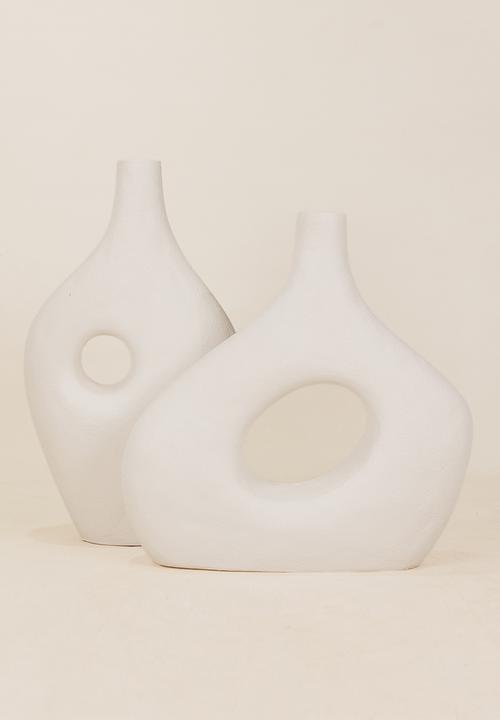 Noha - Meru Vase  White