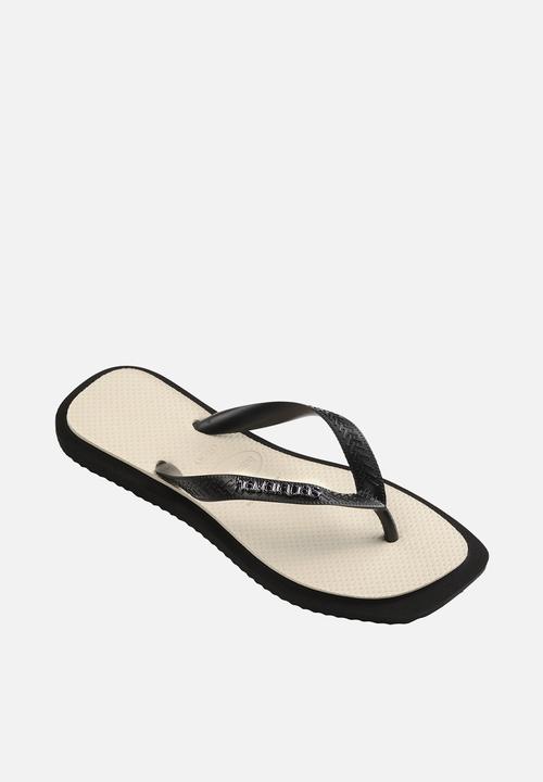 Havaianas - Top square fusion - black & beige