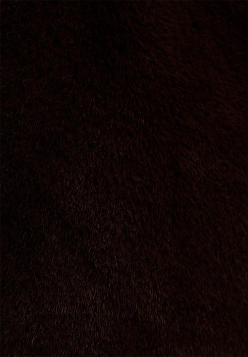 Forever New - Evelyn faux fur wrap in chocolate