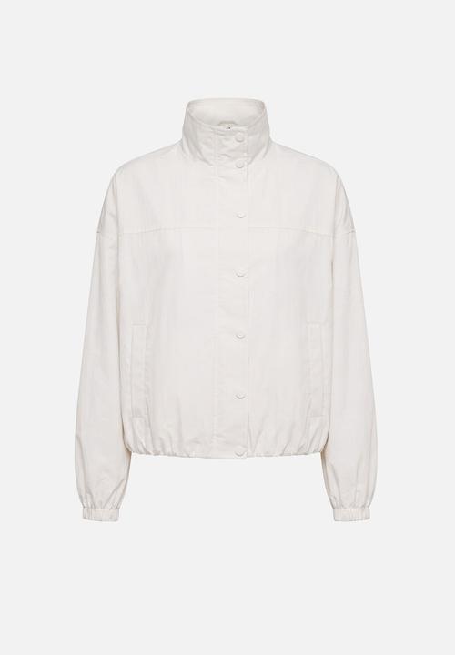 Forever New - Eliza windbreaker jacket in bone
