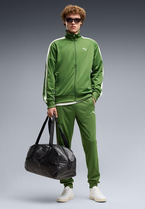 PUMA - ESS T7 Poly Pants - Green