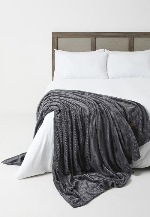 Horrockses - Avedon Blanket - Graphite