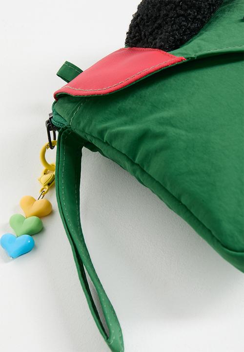 Pop Candy - Dog attachment tablet bag - dark green