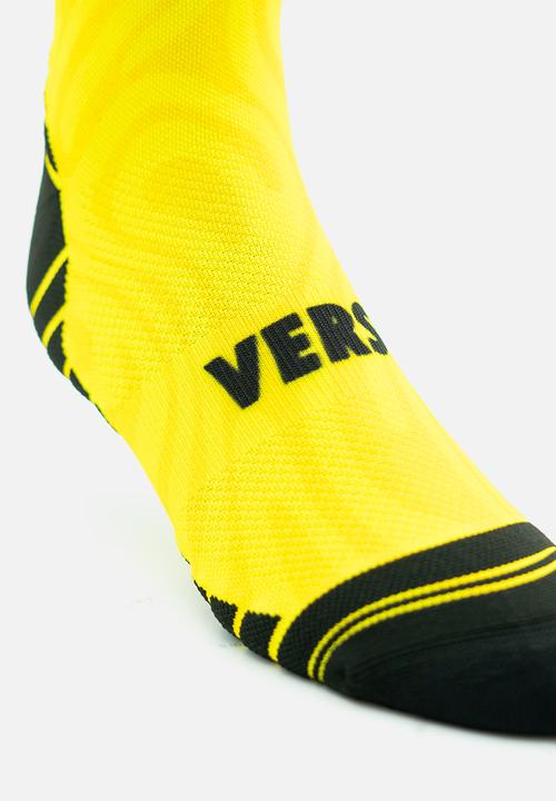 Versus - Smile Active Crew Socks - yellow
